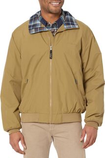Куртка Warm-Up Jacket Flannel Lined Regular L.L.Bean, цвет Fatigue Green L.L.Bean®