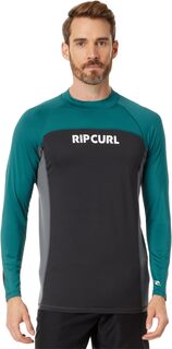 УФ-футболка с длинными рукавами Drive Rip Curl, цвет Deep Ocean