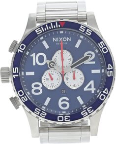 Часы 51-30 Chrono Nixon, цвет Navy Sunray/Silver