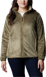 Куртка Plus Size Fire Side II Sherpa Full Zip Columbia, цвет Stone Green