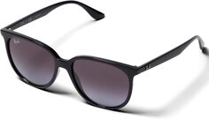 Солнцезащитные очки 54 mm 0RB4378 Ray-Ban, цвет Black/Grey Gradient