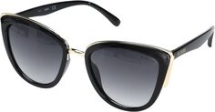 Солнцезащитные очки GF0313 GUESS, цвет Black/Gradient Smoke Lens