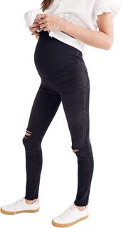 Джинсы Maternity Over-the-Belly Skinny Jeans in Black Sea Madewell, цвет Black Sea