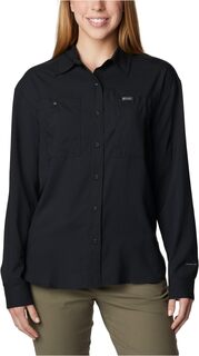 Рубашка с длинным рукавом Silver Ridge Utility Columbia, черный