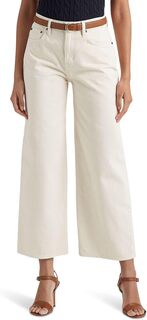 Джинсы High-Rise Wide-Leg Jean LAUREN Ralph Lauren, цвет Cream Wash