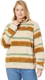 Куртка Calm Seas Sherpa Pullover Salty Crew, цвет Natural