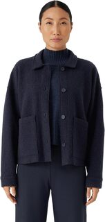 Куртка Classic Collar Jacket Eileen Fisher, цвет Nocturne