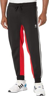 Флисовые спортивные брюки Superstar adidas, цвет Black/Shadow Red