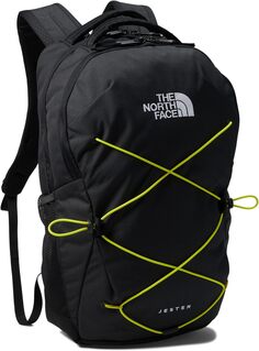 Рюкзак Jester Backpack The North Face, цвет TNF Black Light Heather/Sulphur Spring Green