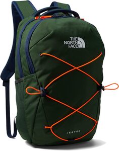 Рюкзак Jester Backpack The North Face, цвет Pine Needle/Summit Navy/Power Orange