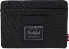 Кошелек Charlie Cardholder Herschel Supply Co., цвет Black Tonal