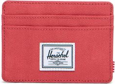 Кошелек Charlie Cardholder Herschel Supply Co., цвет Mineral Rose