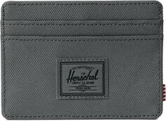 Кошелек Charlie Cardholder Herschel Supply Co., цвет Gargoyle Tonal