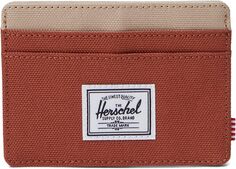 Кошелек Charlie Cardholder Herschel Supply Co., цвет Chutney/Light Taupe