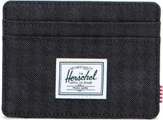 Кошелек Charlie Cardholder Herschel Supply Co., цвет Houndstooth Emboss