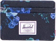Кошелек Charlie Cardholder Herschel Supply Co., цвет Evening Floral