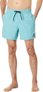 Твердые плавки Lido Solid 16 дюймов Volcom, цвет Coastal Blue