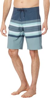 Шорты для плавания All Day Stripe Pro 20 дюймов Billabong, цвет Blue Haze