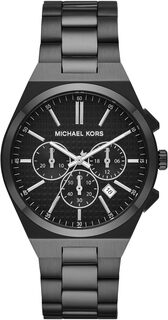 Часы MK9146 - Lennox Chronograph Watch Michael Kors, черный