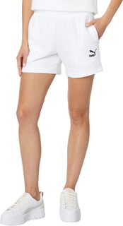 Классические шорты с защипами PUMA, цвет Puma White
