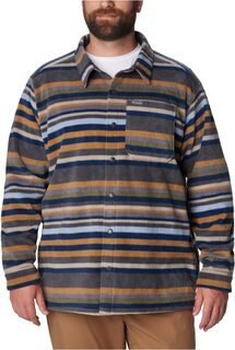 Куртка Big &amp; Tall Steens Mountain Printed Shirt Jacket Columbia, цвет Shark Surfcrest Stripe Print