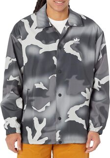 Куртка Camo Coaches Jacket adidas, черный