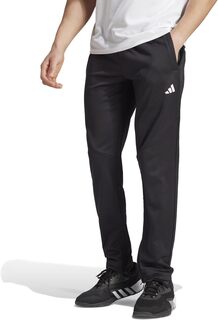 Тренировочные зауженные брюки с небольшим логотипом Game and Go adidas, черный