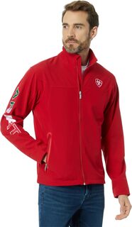 Куртка New Team Softshell Mexico Water-Resistant Jacket Ariat, красный