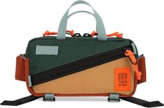 Поясная сумка Mini Quick Pack Topo Designs, цвет Forest/Khaki