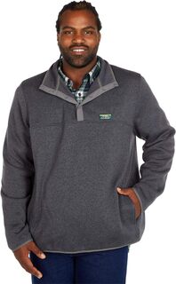 Куртка Sweater Fleece Pullover - Tall L.L.Bean, цвет Charcoal Gray Heather L.L.Bean®