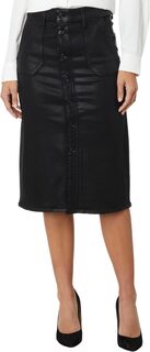 Юбка-миди Meadow с практичными карманами Paige, цвет Black Fog Luxe Coating