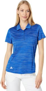 Поло с короткими рукавами Space Dye adidas, цвет Collegiate Royal/White