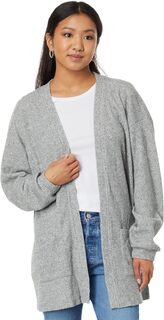 Свитер Long Sleeve Open Front Tunic Length Cardigan Mod-o-doc, цвет Heather Grey