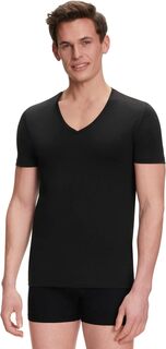 Набор из 2 футболок Daily Comfort с V-образным вырезом Falke, цвет Black (Black 3000)