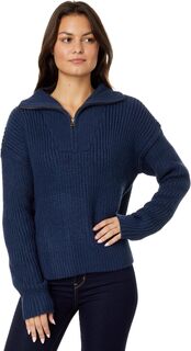 Свитер-пуловер с молнией 1/2 Lucky Brand, цвет Cadet Navy