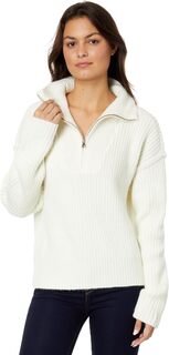 Свитер-пуловер с молнией 1/2 Lucky Brand, цвет Whisper White