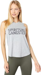 Топ Muscle Tee Spiritual Gangster, цвет Heather Grey 2