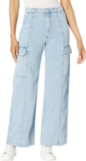 Высокие широкие брюки-карго Hudson Jeans, цвет Spring Indigo