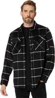Куртка Long Sleeve Check Pattern Shirt Jacket Karl Lagerfeld Paris, цвет Black/White