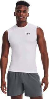 Компрессионная броня Heatgear Armor без рукавов Under Armour, цвет White/Black