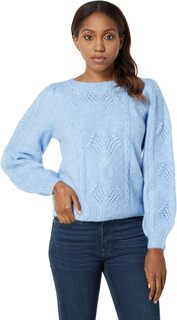 Цветущий вязаный свитер Hatley, цвет Powder Blue