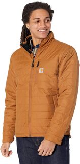 Утепленная куртка свободного кроя Rain Defender LW Carhartt, цвет Carhartt Brown