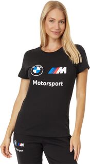 Футболка с логотипом BMW M Motorsport Essentials PUMA, цвет Puma Black