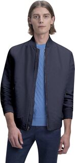 Куртка Bomber Jacket with Full Zip Closure BUGATCHI, темно-синий