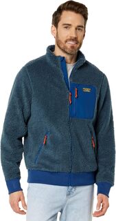 Куртка Bean&apos;s Sherpa Fleece Jacket Regular L.L.Bean, цвет Storm Blue/Collegiate Blue L.L.Bean®