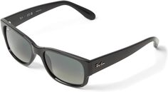 Солнцезащитные очки 55 mm 0RB4388 Ray-Ban, цвет Black/Grey Gradient