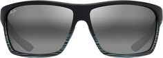 Солнцезащитные очки Alenuihaha Maui Jim, цвет Grey/Black Stripe