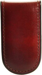 Кошелек Old Leather Collection - Magnetic Money Clip Bosca, цвет Cognac Leather