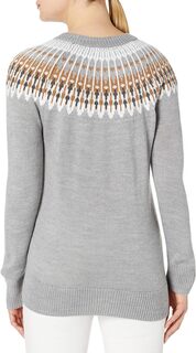 Женский свитер с птичьим глазом JKT Calvin Klein, цвет Vicuna/Black
