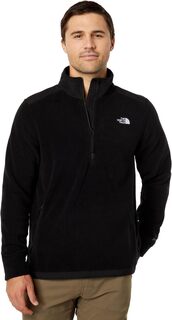 Куртка Alpine Polartec 200 1/4 Zip The North Face, цвет TNF Black/TNF Black